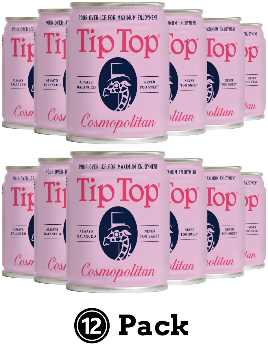Tip Top Cosmopolitan Gin Cocktail - 12 Pack (100 ml) | Keg N Bottle