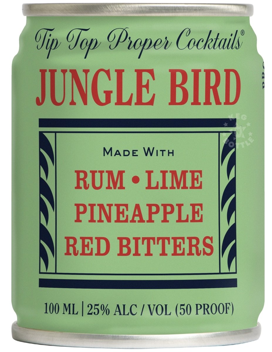 Tip Top Jungle Bird Rum Cocktail - 12 Pack (100 ml) Back