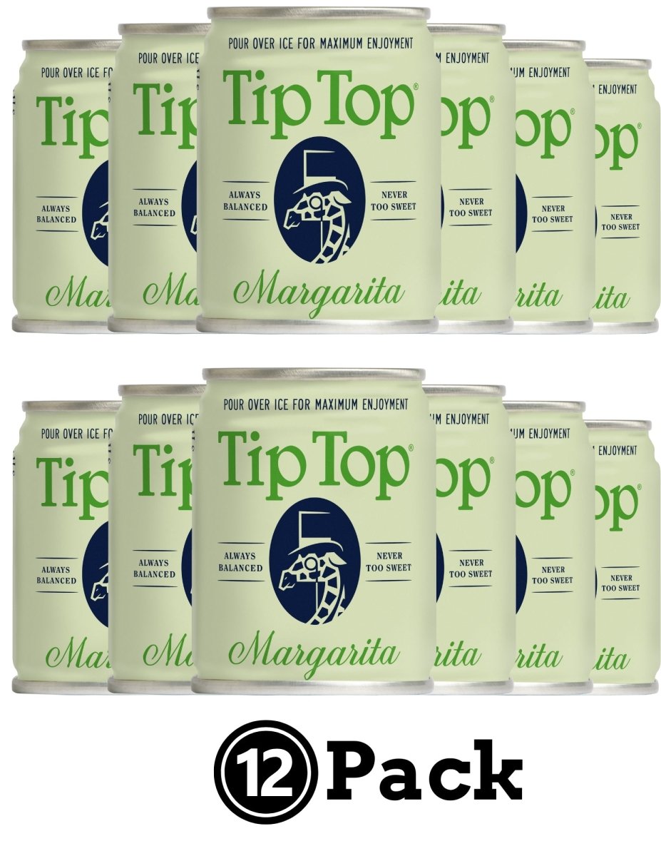 Tip Top Margarita Tequila Cocktail - 12 Pack (100 ml) | Keg N Bottle