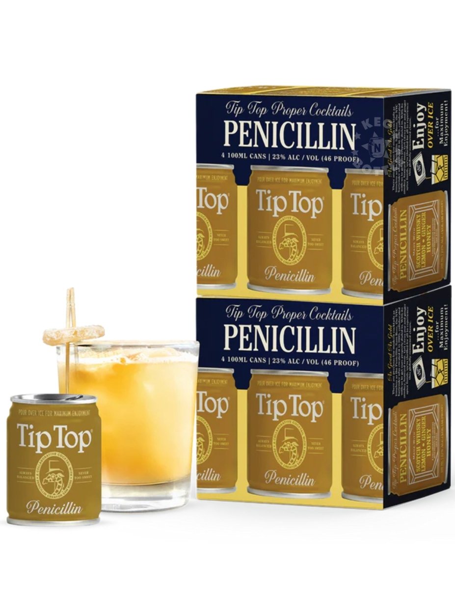 Tip Top Penicillin Cocktail - 12 Pack (100 ml) | Keg N Bottle
