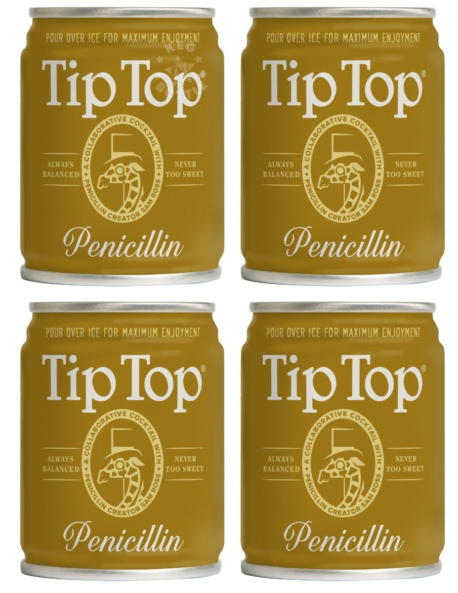 Tip Top Penicillin Cocktail - 4 Pack (100 ml) | Keg N Bottle
