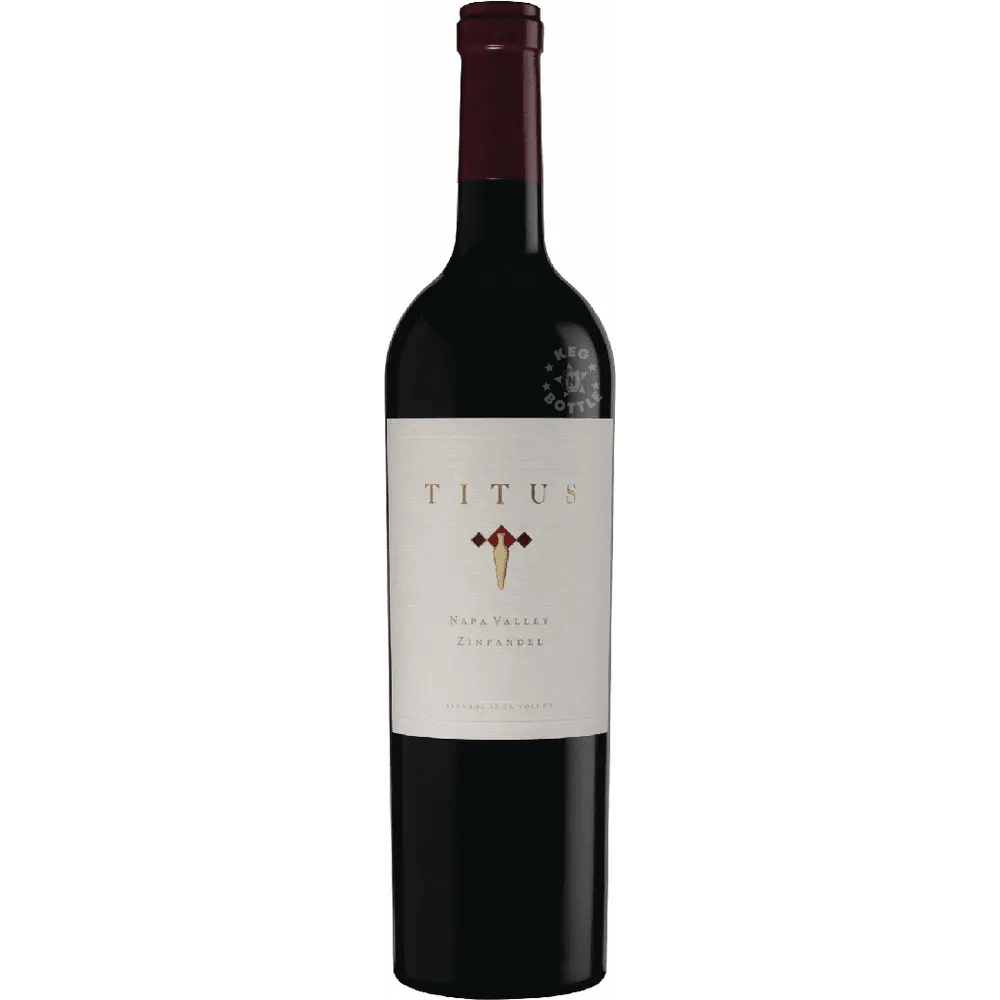 Titus Zinfandel Napa Valley California Red Wine 750mL bottle.