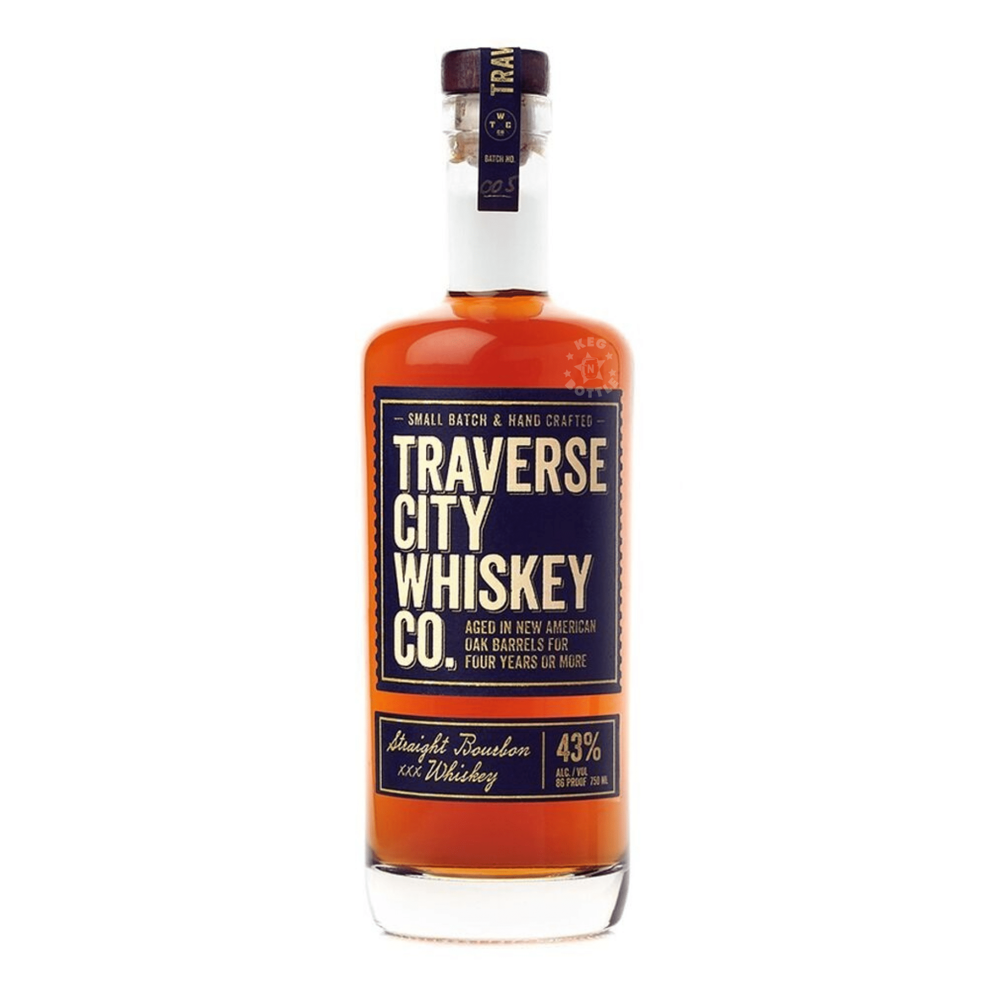 Traverse City Straight Bourbon XXX (750 ml) | Keg N Bottle
