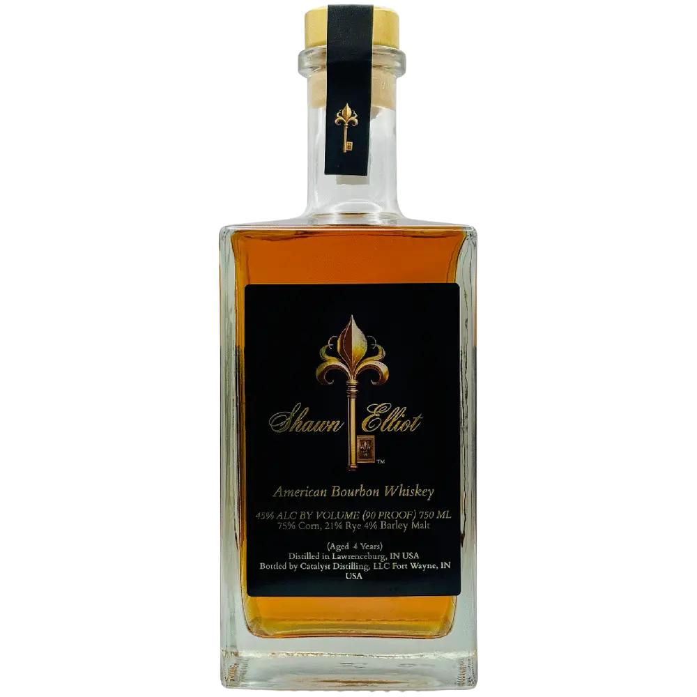 Shawn Elliot American Bourbon Whiskey Aged 4 Years (750mL)