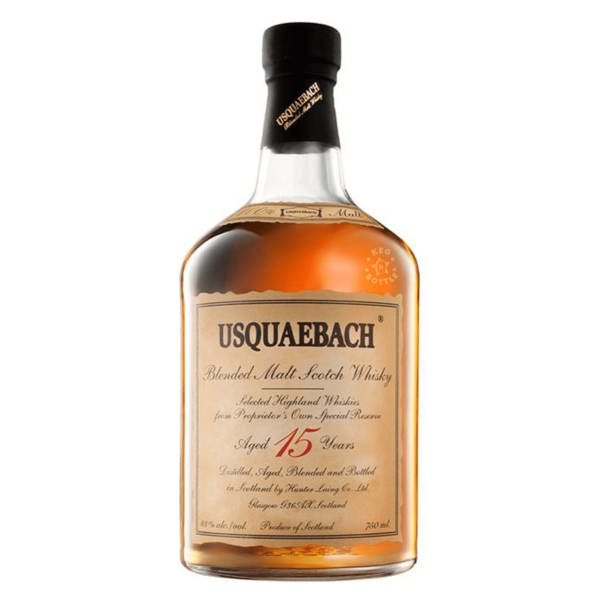 Usquaebach 15 Year Blended Malt Whisky (750 ml) | Keg N Bottle
