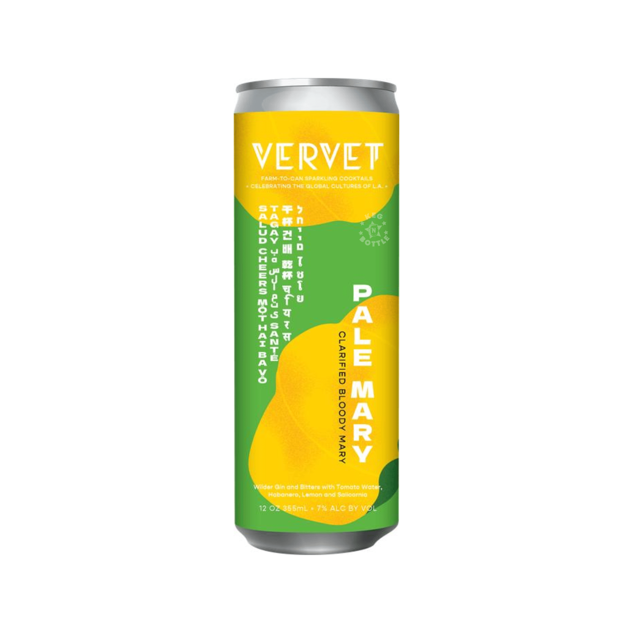 Vervet Pale Mary Sparkling Canned Cocktail (12 oz) - Keg N Bottle