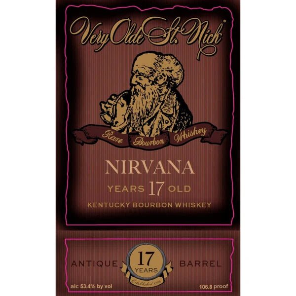 Very Olde St. Nick Nirvana 17 Year Straight Bourbon (750mL) | Keg N Bottle