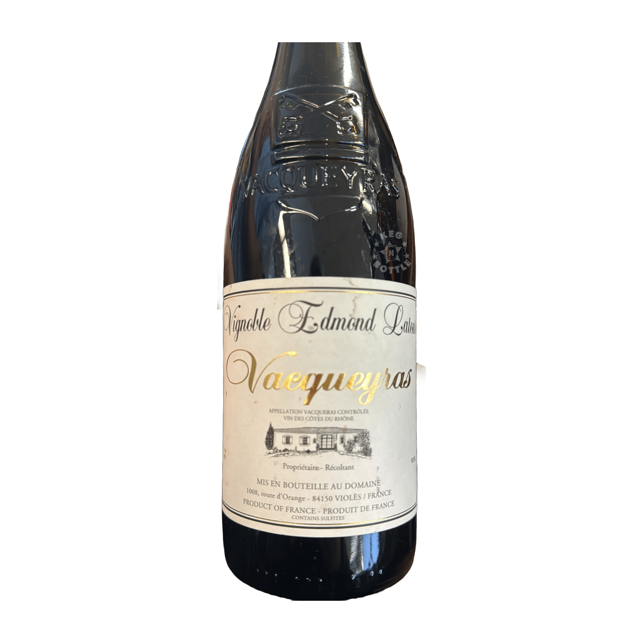 Vignoble Edmond Latour - Vacqueyras - Cotes du Rhone - Keg N Bottle