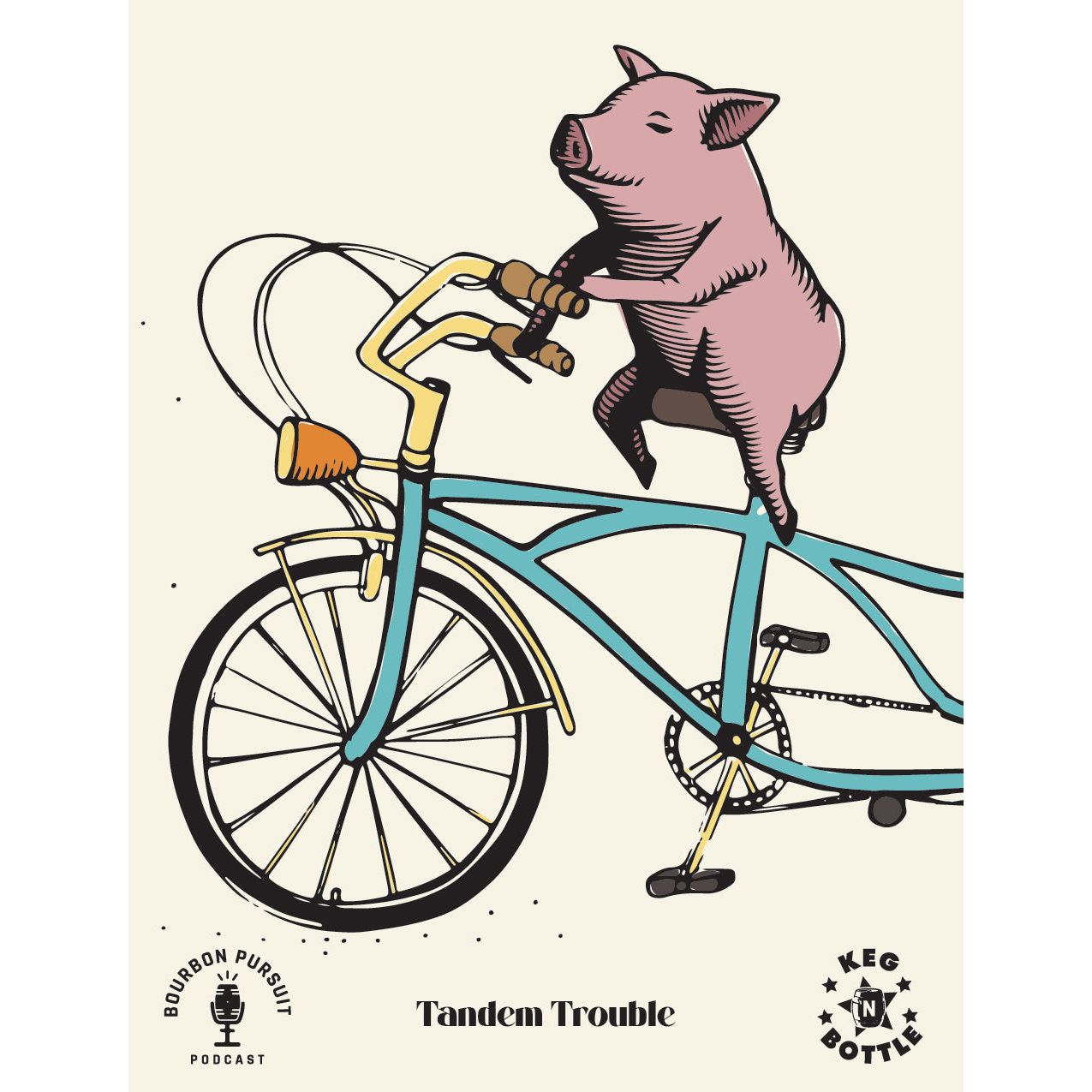 WhistlePig 10 Year Old Rye Barrel #81757 ("Tandem Trouble") - Bourbon Pursuit & Keg N Bottle Barrel Pick 750 ml | Keg N Bottle