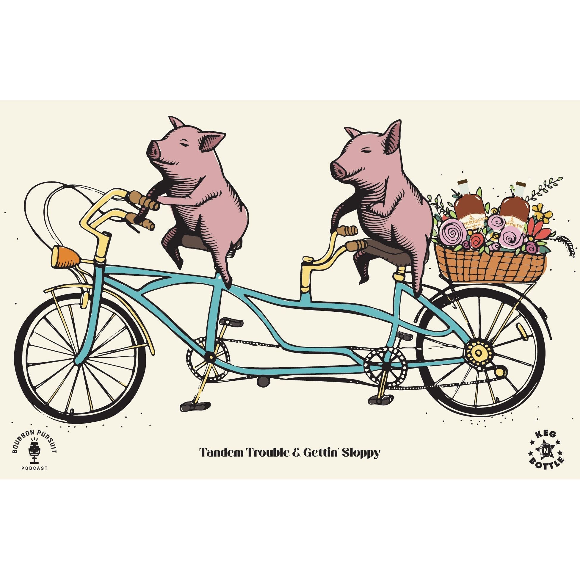 WhistlePig 10 Year Old Rye Barrel #81757 ("Tandem Trouble") - Bourbon Pursuit & Keg N Bottle Barrel Pick 750 ml | Keg N Bottle