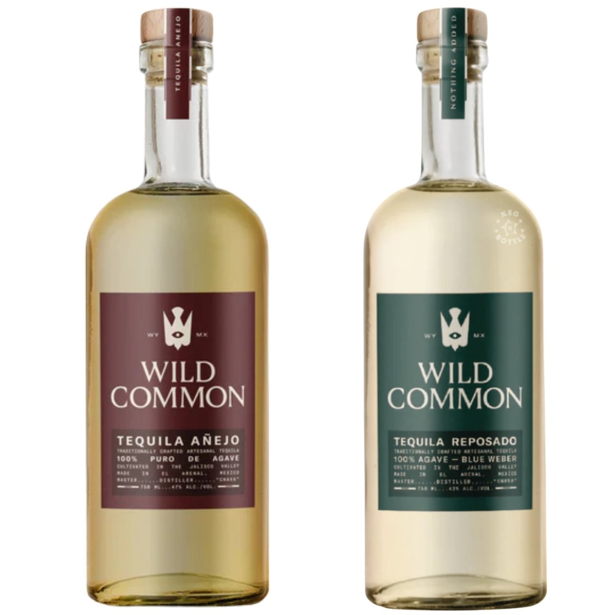Wild Common Reposado + Añejo Combo (2 x 750 ml) | Keg N Bottle