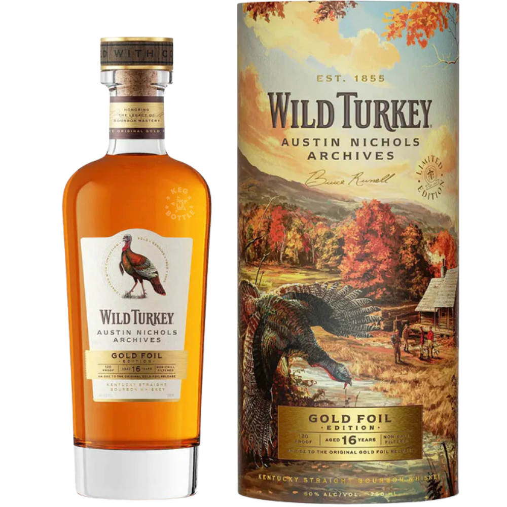 Wild Turkey Austin Nichols Archives 16 Year Gold Foil Whiskey (750mL)