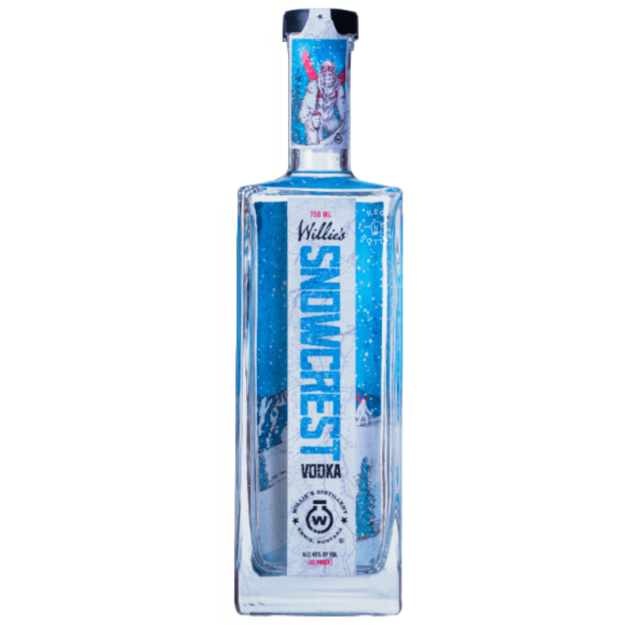 Willie's Distillery Snowcrest Vodka (750 ml) | Keg N Bottle