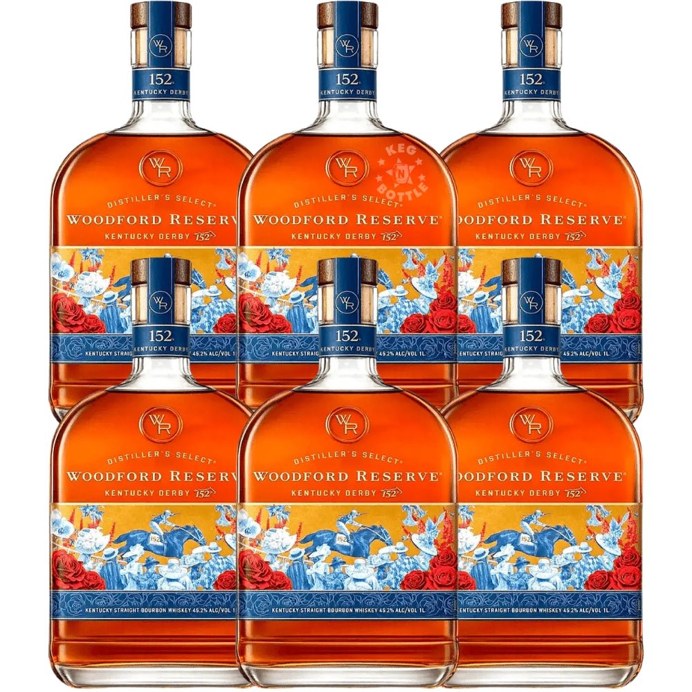 Woodford Reserve Kentucky Derby 152 Edition Bourbon Whiskey (1L) | Keg N Bottle