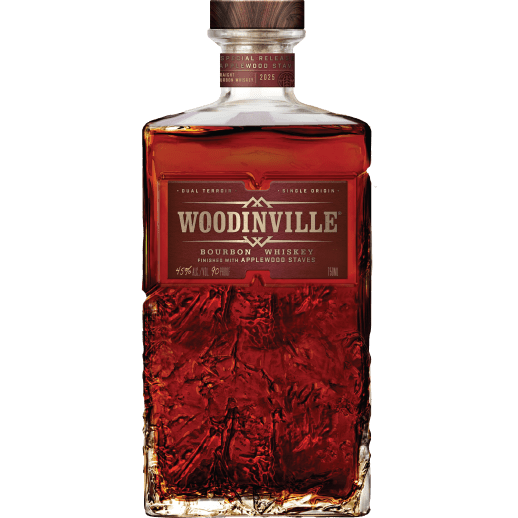 Woodinville Applewood Finish Bourbon Whiskey (750mL) | Keg N Bottle