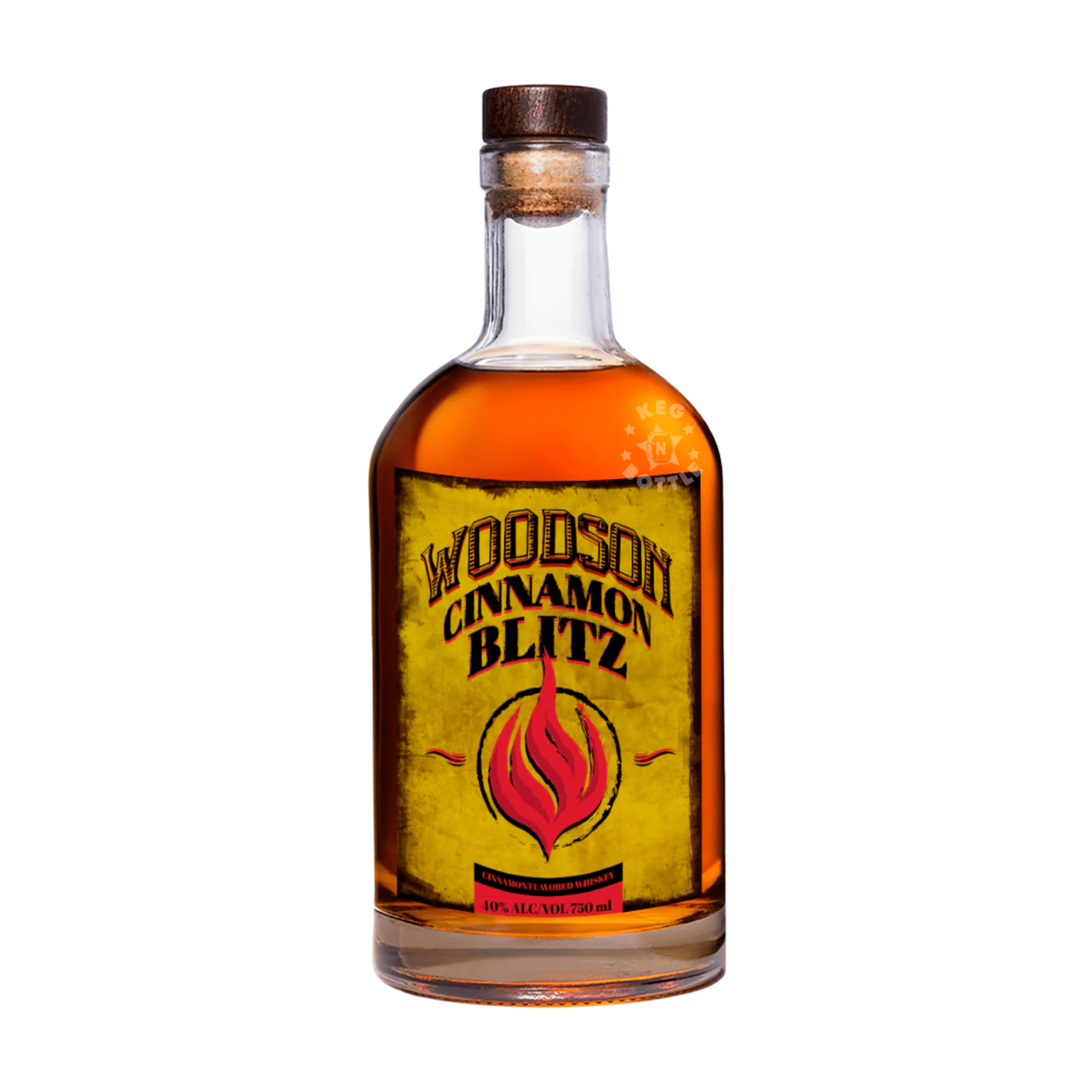 Woodson Whiskey Cinnamon Blitz (750 ml) - Keg N Bottle