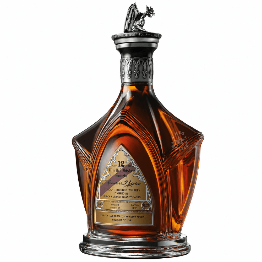 World Whiskey Society 12 Year Black Currant Casks Bourbon Whiskey (750mL)