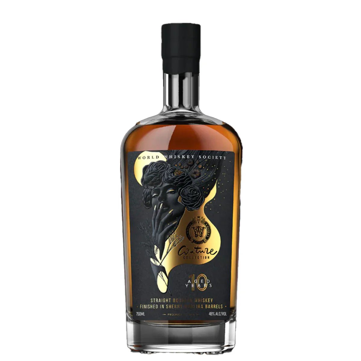 World Whiskey Society Couture Collection 10 Year Finished in Sherry and Madeira Bourbon Whiskey (750 ml) - Keg N Bottle
