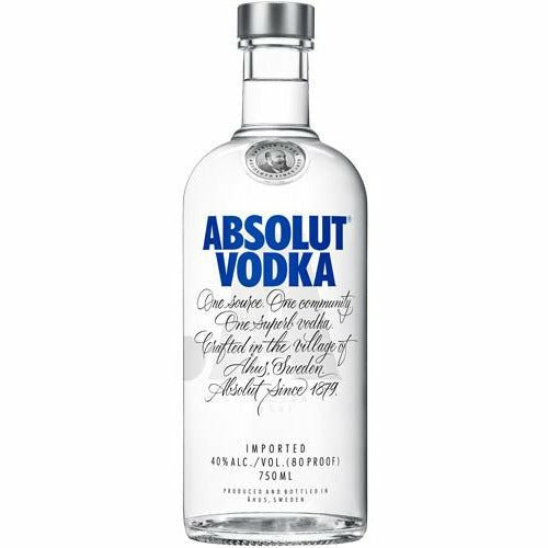 Absolut Vodka (750 ml) | Keg N Bottle