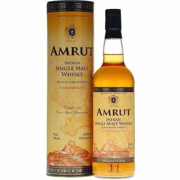 Amrut Single Malt Cask Strength Peated 750 ml | Keg N Bottle