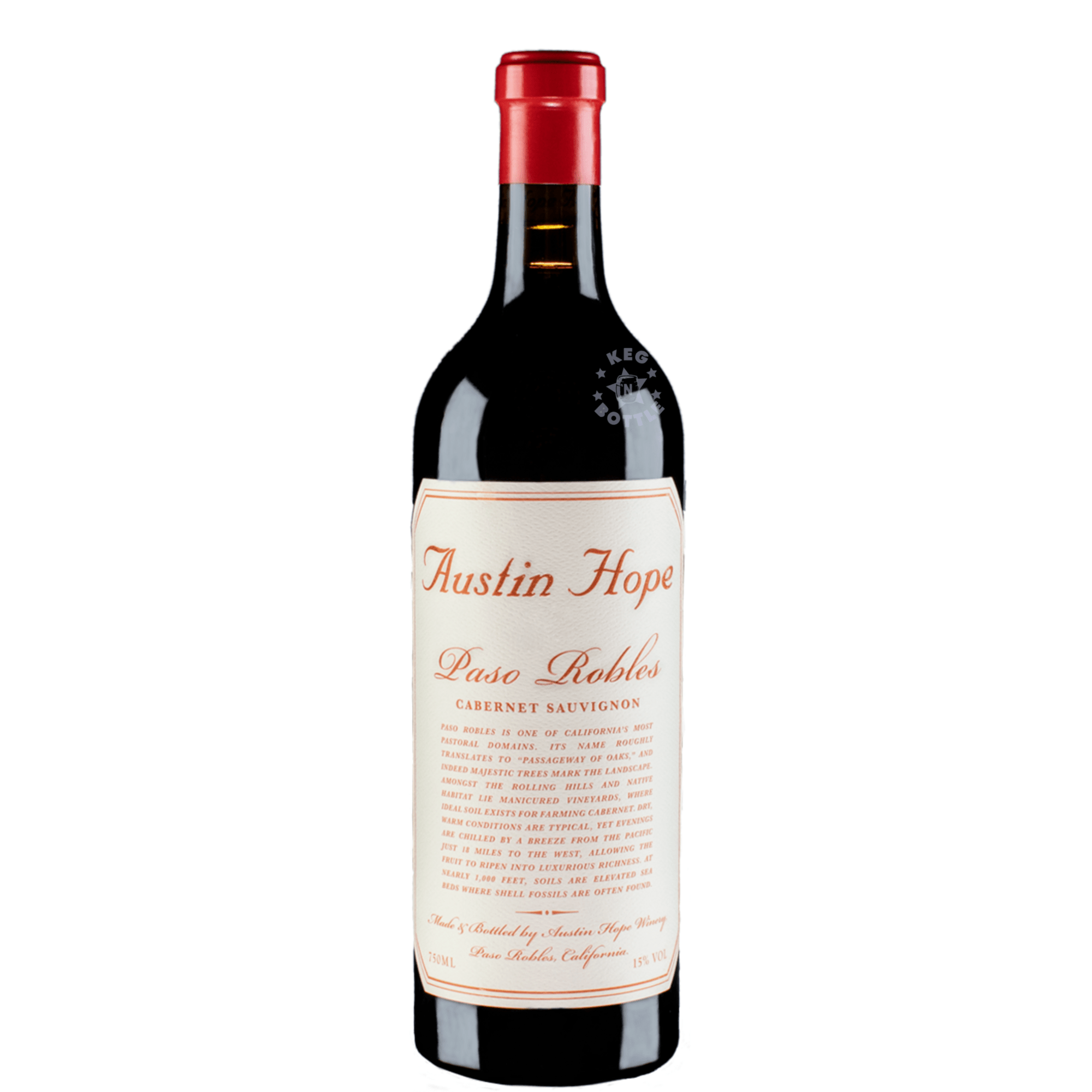 Austin Hope - Cabernet Sauvignon - Paso Robles | Keg N Bottle