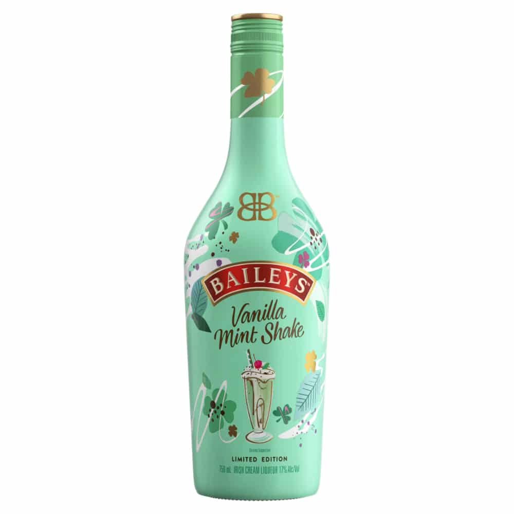 Baileys Vanilla Mint Shake Irish Cream Liqueur (750 mL) | Keg N Bottle