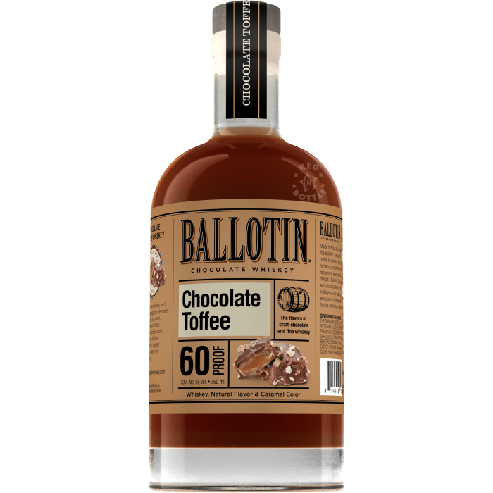 Ballotin Chocolate Toffee Whiskey (750 ml) | Keg N Bottle