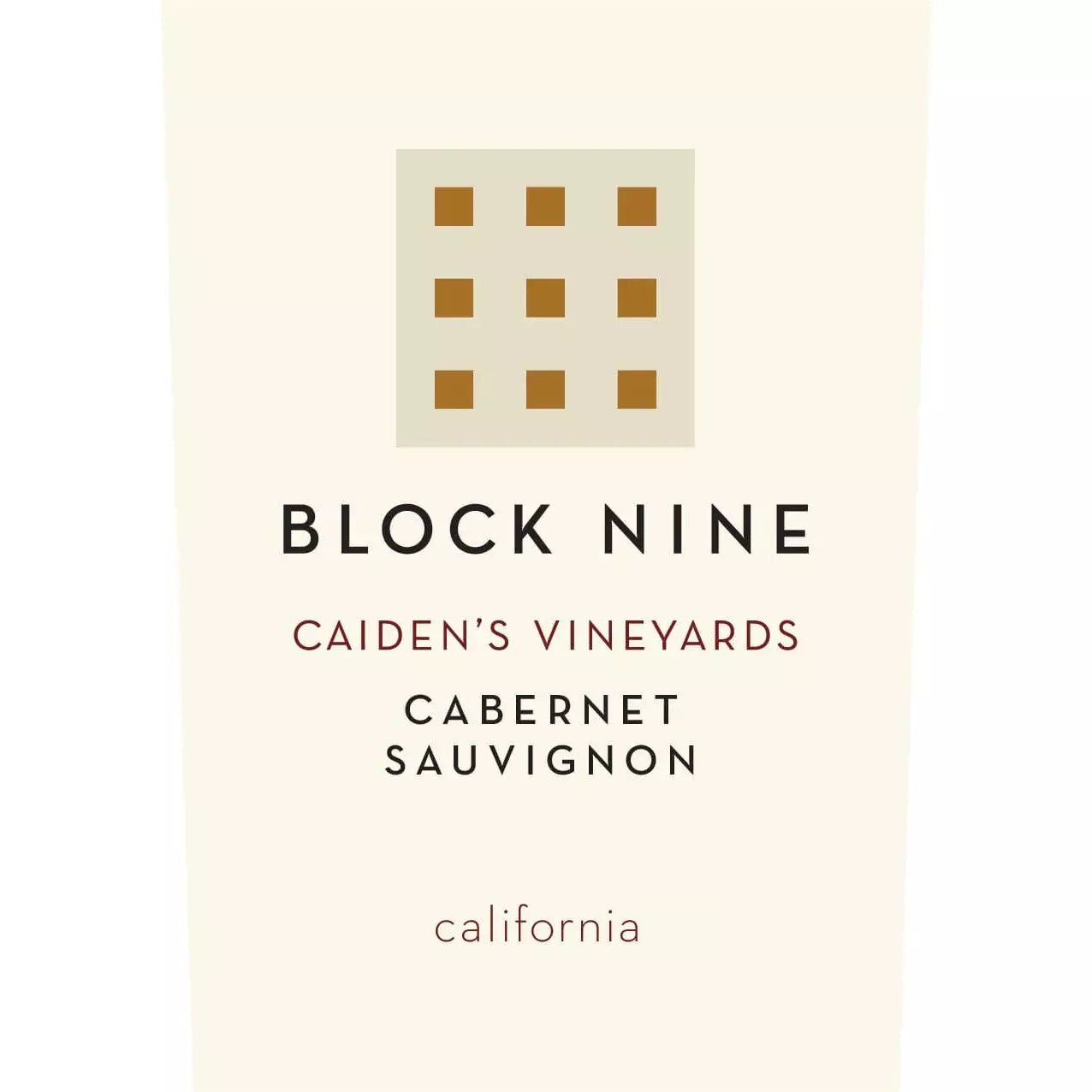 Block Nine - Caiden's Vineyard - Cabernet Sauvignon | Keg N Bottle