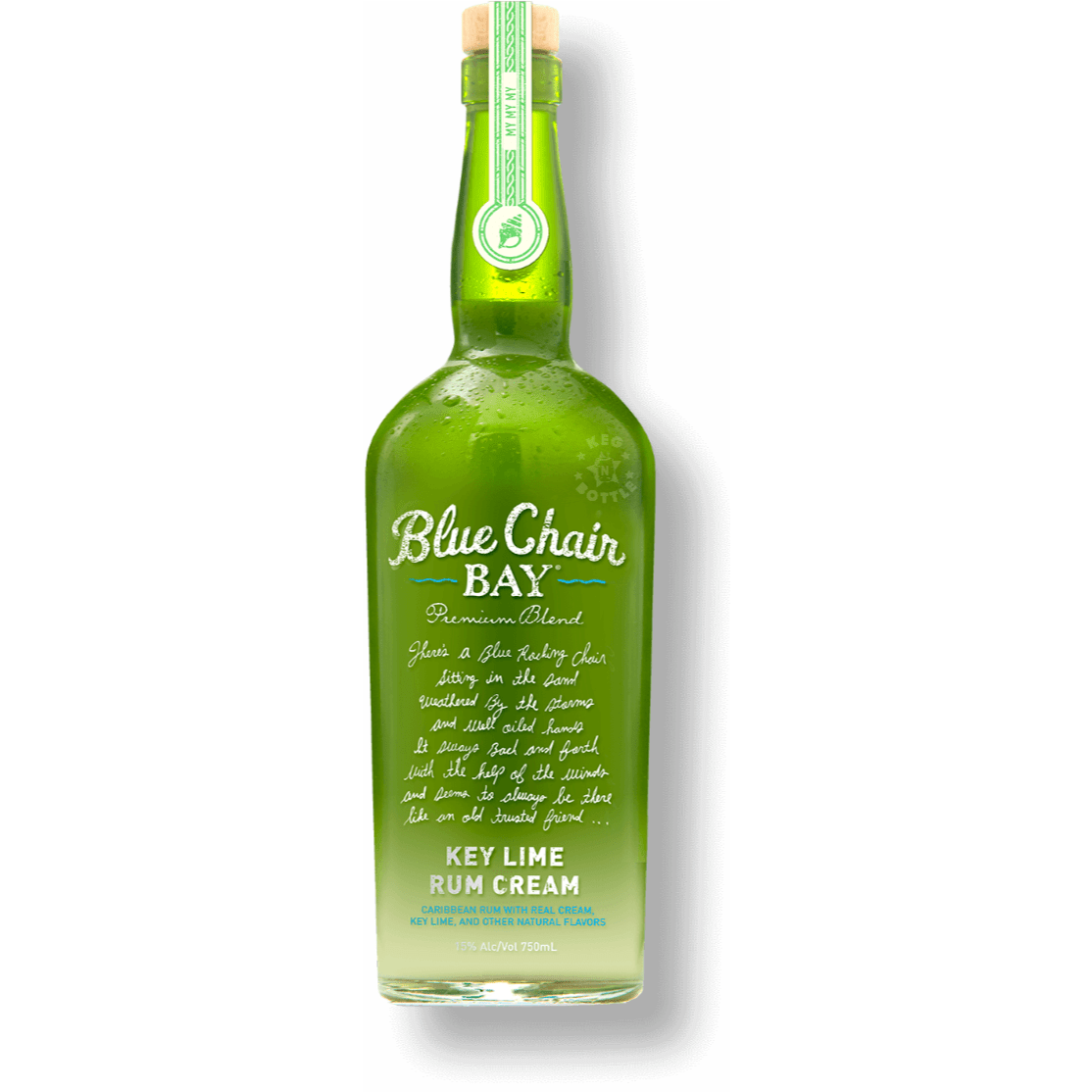 Blue Chair Bay Key Lime Rum Cream (750 ml) | Keg N Bottle
