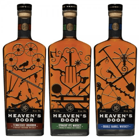 Bob Dylan Heaven's Door Whiskey Set (3 x 750 ml) | Keg N Bottle