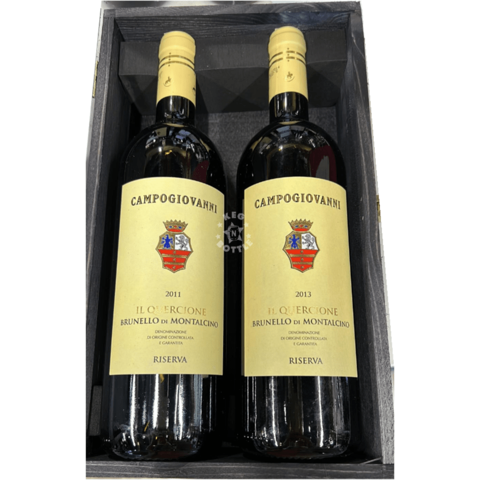 Campogiovanni - Il Quercione Riserva - 2 Pack Wood Box | Keg N Bottle
