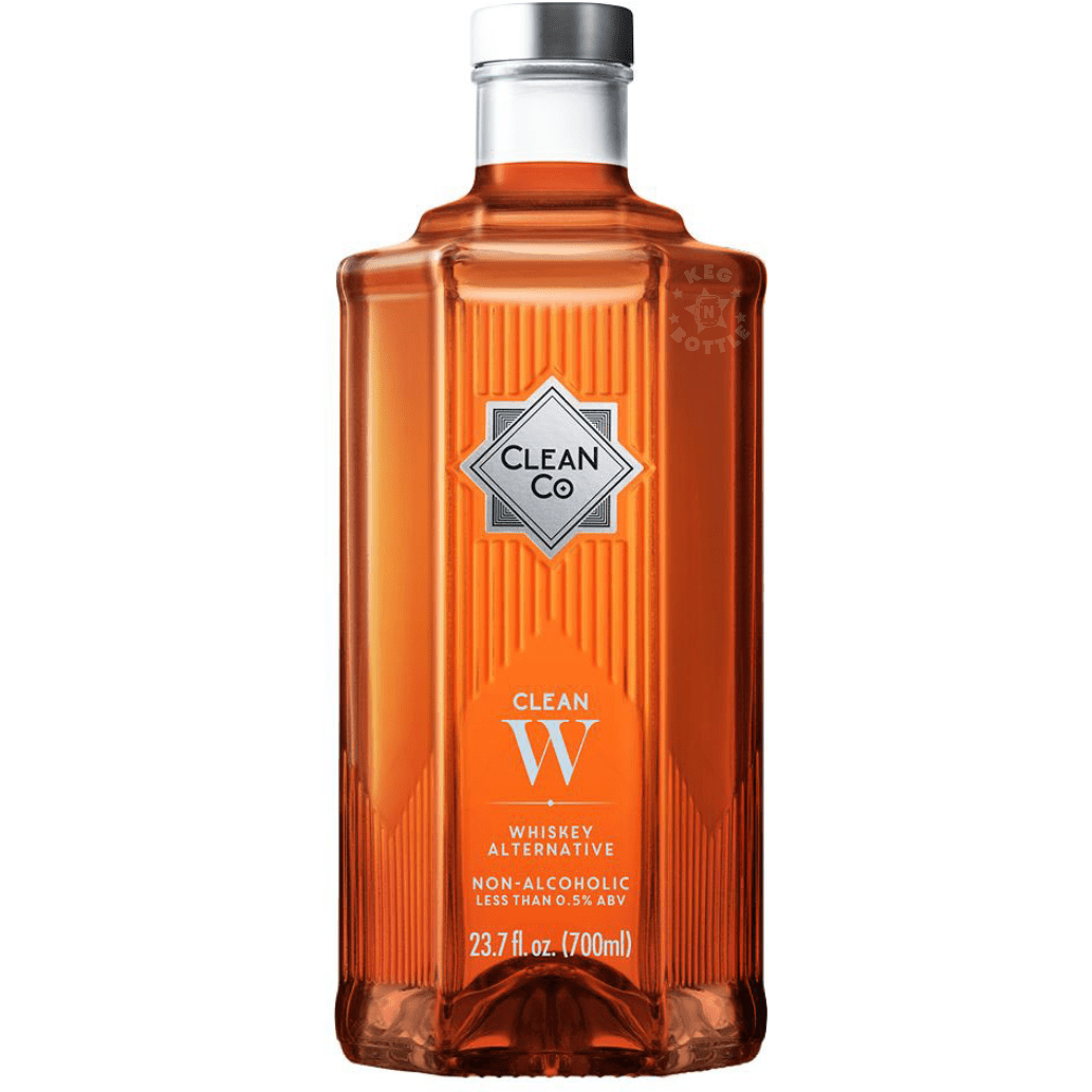 CleanCo Clean W Non - Alcoholic Whiskey Alternative Spirit (700 ml) | Keg N Bottle