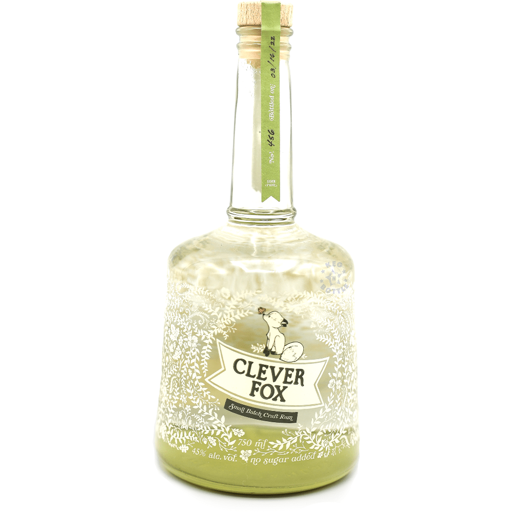 Clever Fox Silver Rum (750 ml) | Keg N Bottle