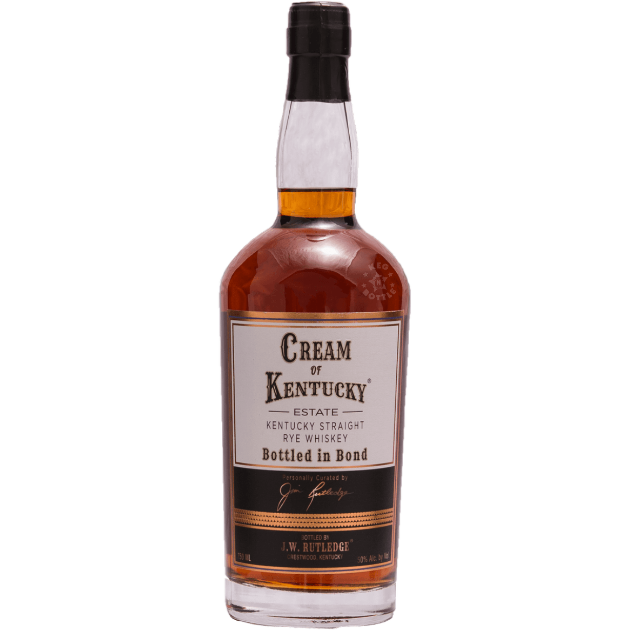 Cream of Kentucky Straight Rye Whiskey Bottled In Bond (750 ml) | Keg N Bottle