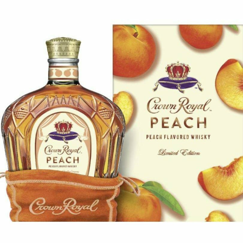 Crown Royal Peach Flavored Whisky (750mL) | Keg N Bottle