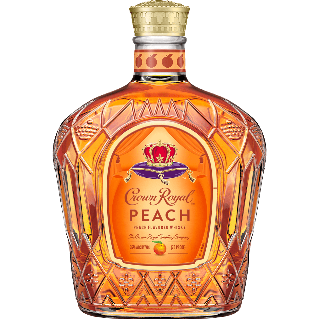 Crown Royal Peach Flavored Whisky (750mL) | Keg N Bottle