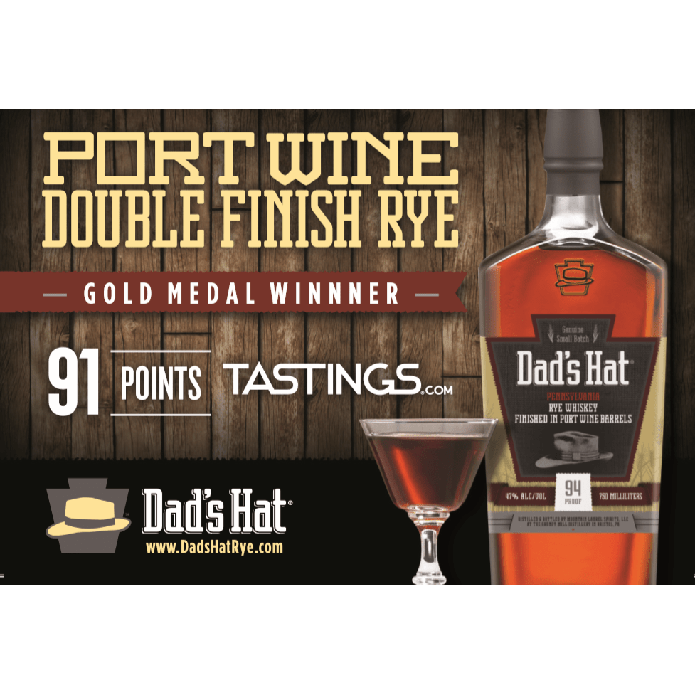 Dad's Hat Rye Port Wine Finished 750 ML | Keg N Bottle