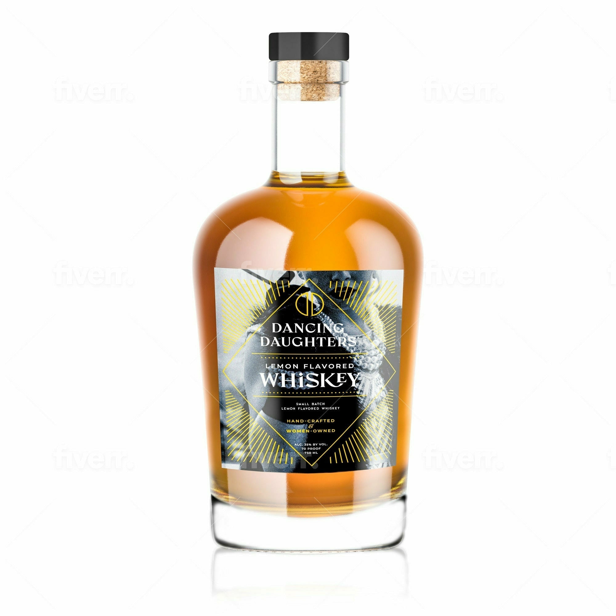Dancing Daughters Lemon Whiskey (750ml) | Keg N Bottle