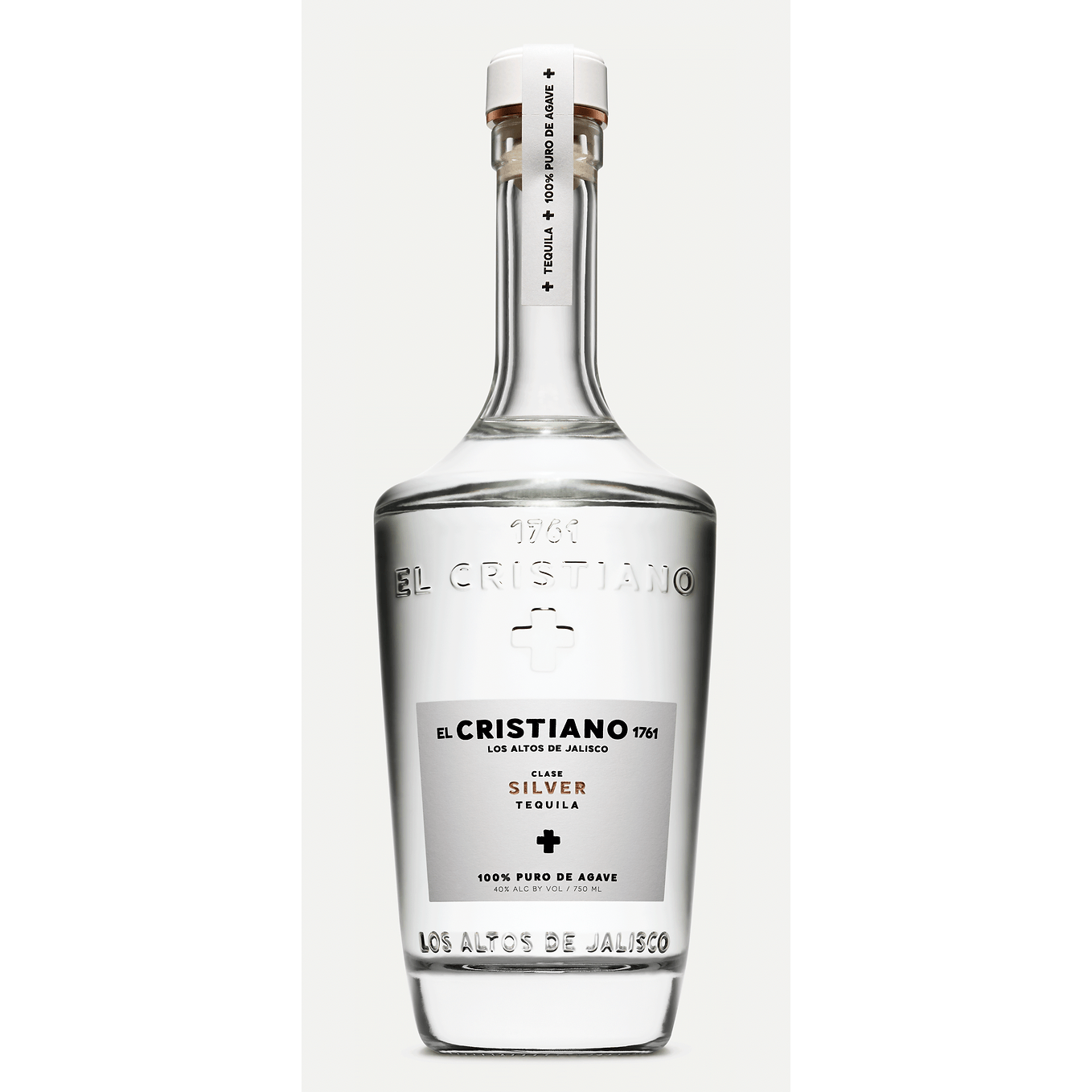 El Cristiano Silver Tequila (750 ml) | Keg N Bottle
