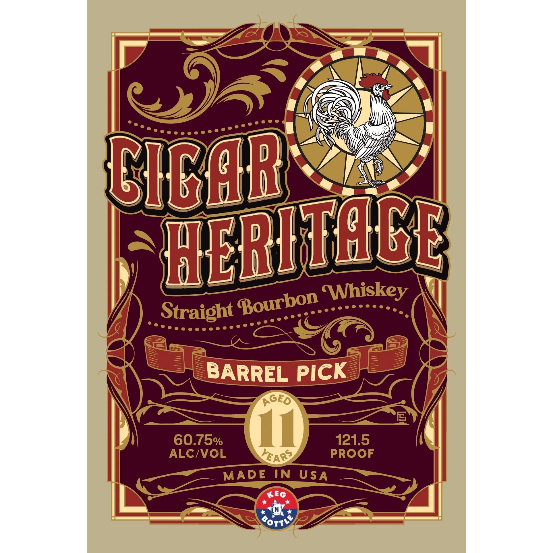 Elijah Craig Private Barrel Proof Bourbon (11 Year) - Cigar