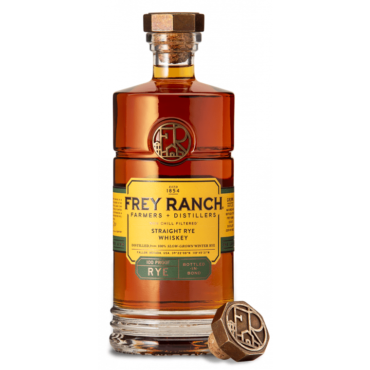 Frey Ranch 100 Proof Rye Bottled in Bond (750 ml) Featured on 760 Sports Radio | Keg N Bottle