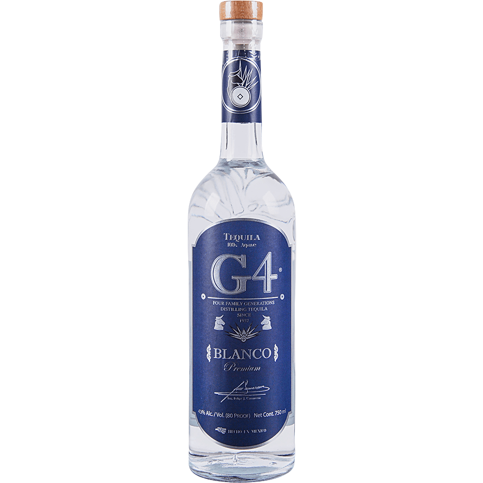 G4 Blanco Tequila (750 ml) | Keg N Bottle
