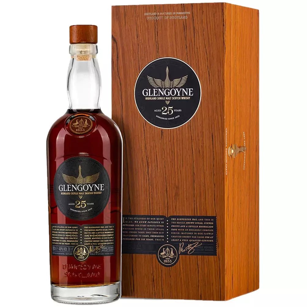 Glengoyne 25 Year Single Malt Scotch Whisky (750mL) | Keg N Bottle