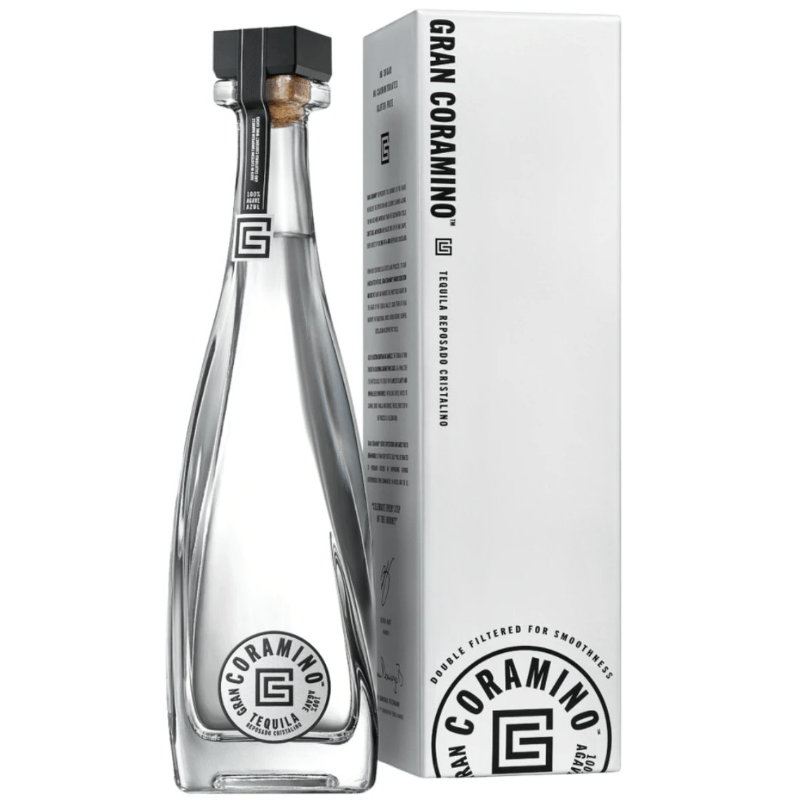 Gran Coramino Reposado Cristalino Tequila by Kevin Hart (750 ml) | Keg N Bottle