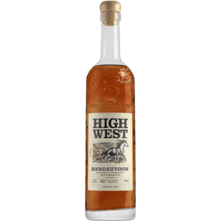 High West Rendezvous Rye Whiskey (750 ml) | Keg N Bottle