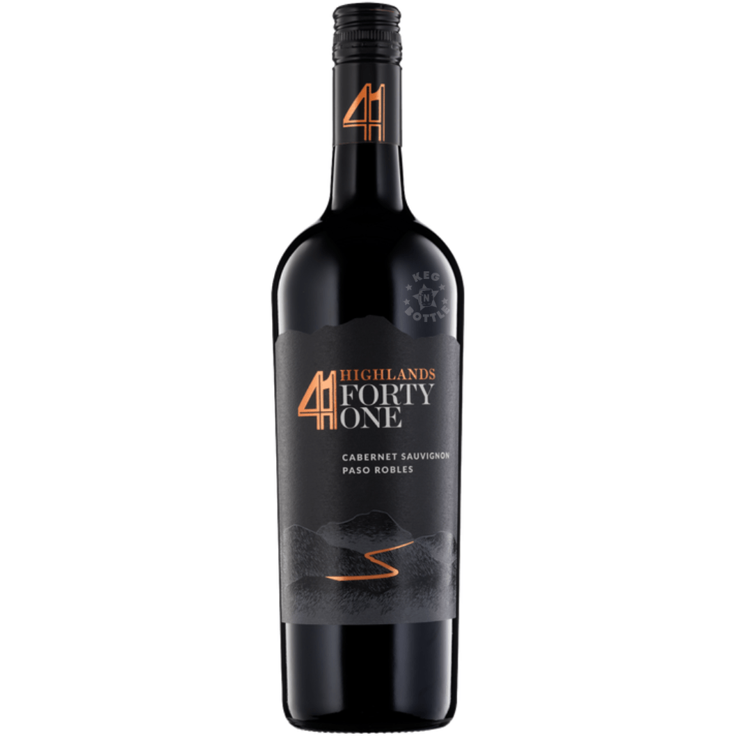 Highlands 41 - Cabernet Sauvignon - Paso Robles | Keg N Bottle