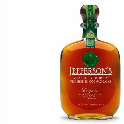 Jefferson's Straight Rye Whiskey Finished In Cognac Casks (750 mL) | Keg N Bottle