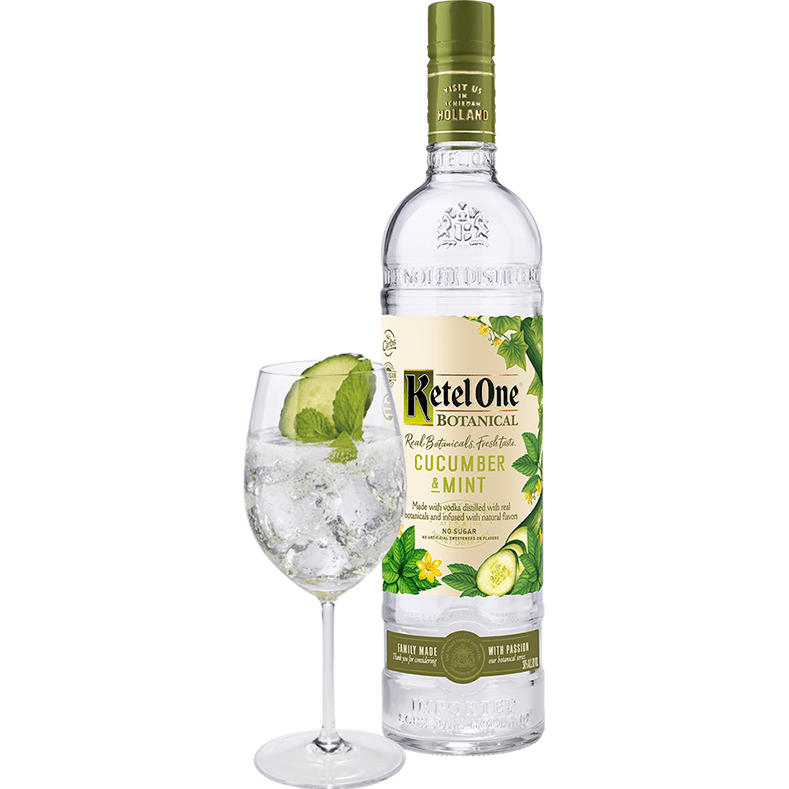 Ketel One Botanical Cucumber & Mint Vodka (750 ml) | Keg N Bottle