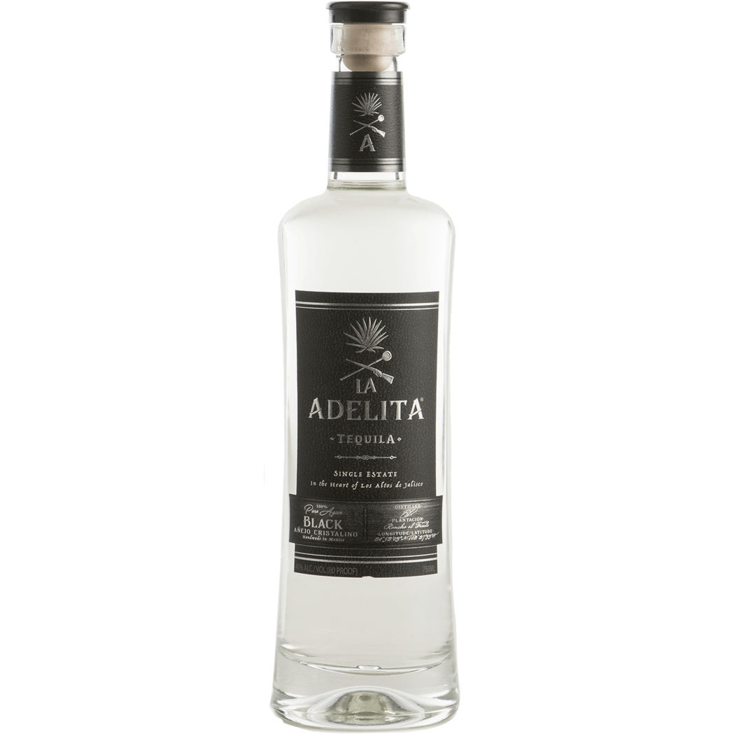 La Adelita Black Anejo Cristalino Tequila 750ML | Keg N Bottle