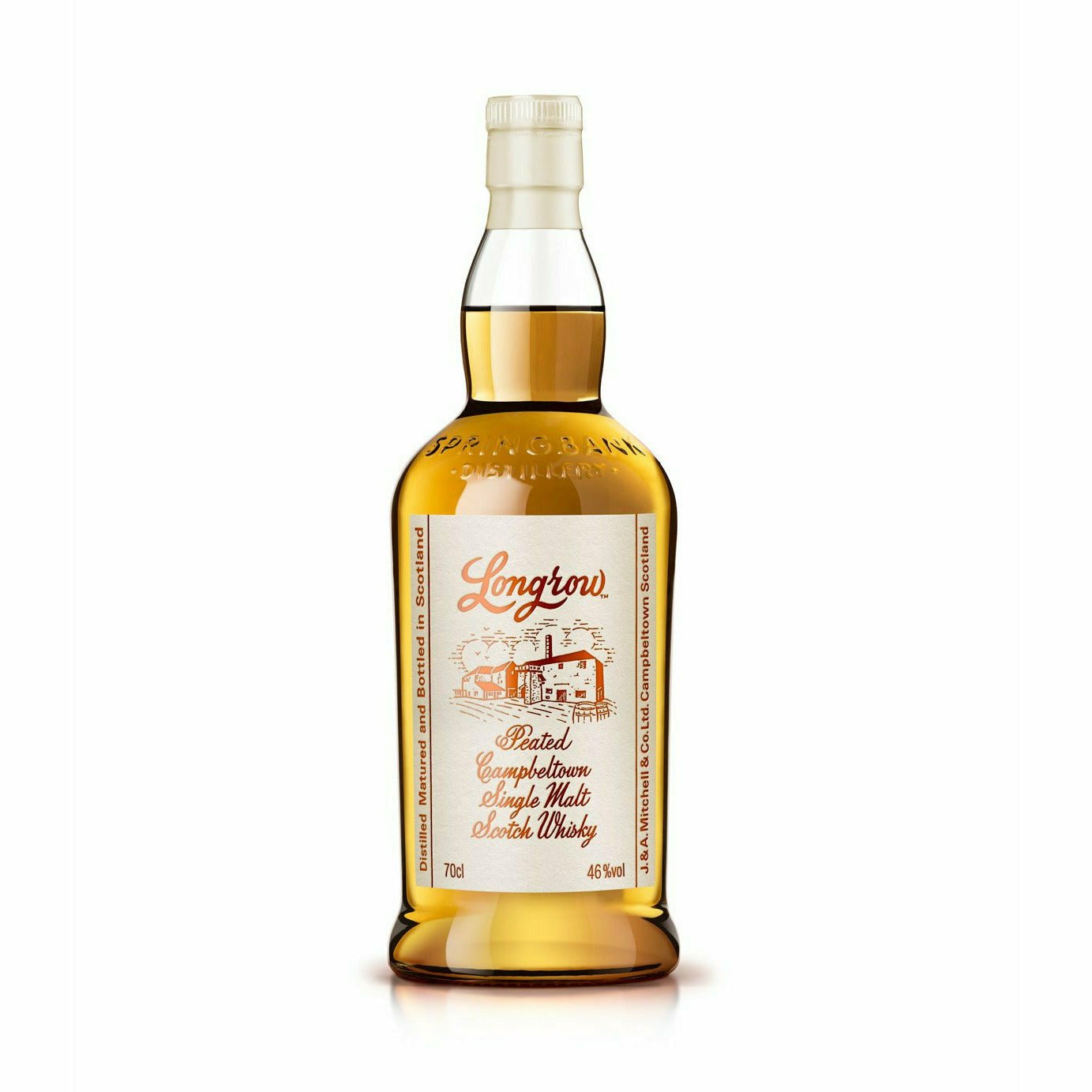Longrow Peated Campbelltown Single Malt Scotch Whiskey (700 ml) | Keg N Bottle